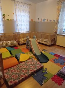 Schlaf und Bewegungsraum